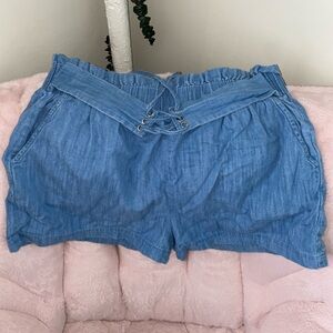 Blue Denim Women's Shorts